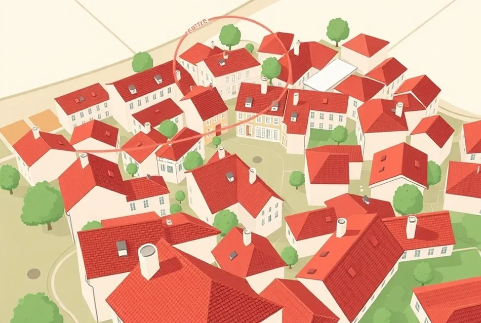 Carte du secteur d'intervention autour de Bressuire (79300)